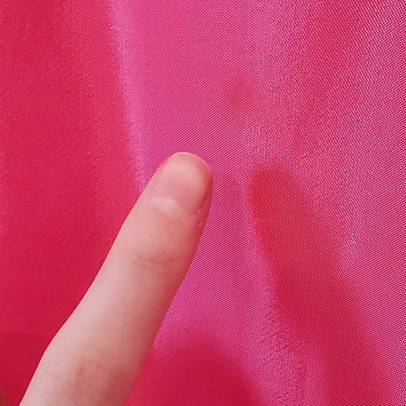 SALE Pink strapless gown dress 7/8 gold beading - Picture 7 of 10